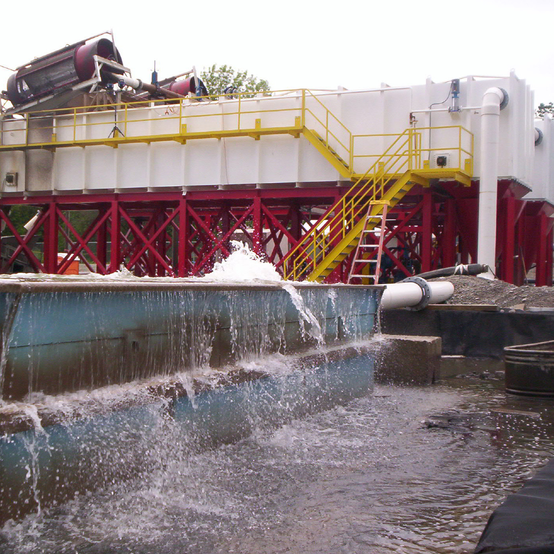 lower fox river sediment cleanup project using water clarifiers