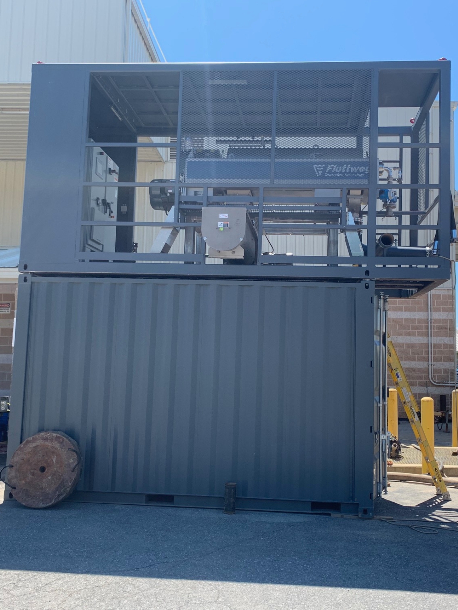Centrifuge on Container #1